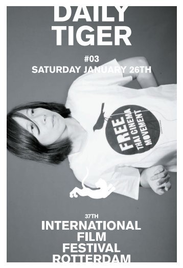 03 saturday january 26th - International Film Festival Rotterdam