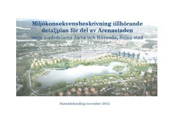 Miljökonsekvenser - Solna stad