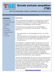 TSE Nieuwsbrief - Februari 2011