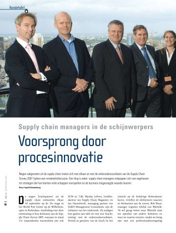 Voorsprong door procesinnovatie - Supply Chain Magazine