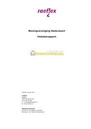 Woningvereniging Nederweert Visitatierapport