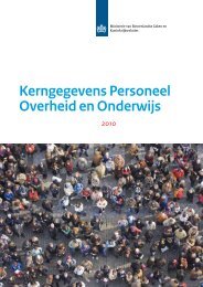 Kerngegevens Personeel Overheid en Onderwijs - Kennisbank ...