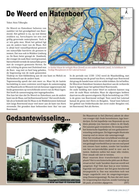 Ruimtelijk juni 2012 - Stichting Ruimte Roermond
