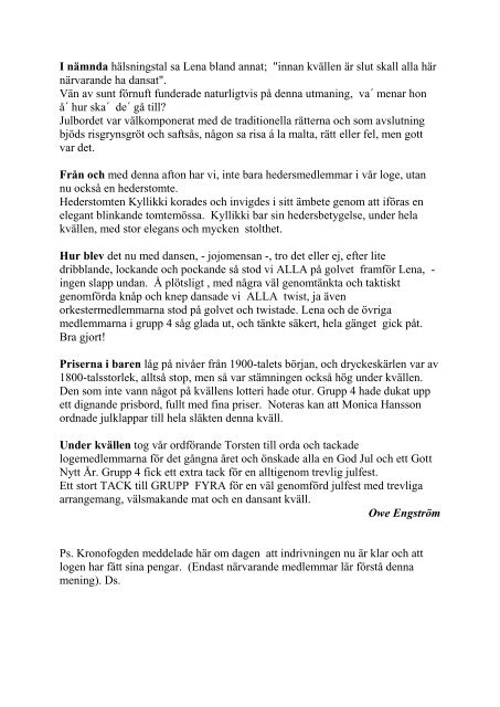 Medlemsblad Nr 1 2013 - vasa orden av amerika
