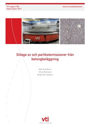 Forskningsområde - VTI