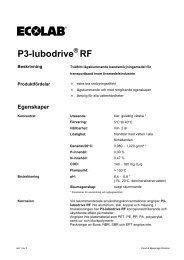 Produktblad Lubodrive RF - Ecolab - Ecolab AB