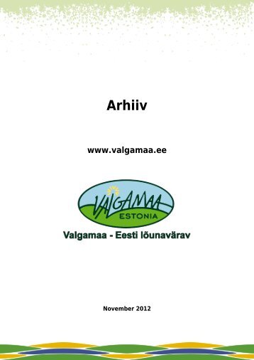 Arhiiv November 2012 (5.35 MB) - Valgamaa
