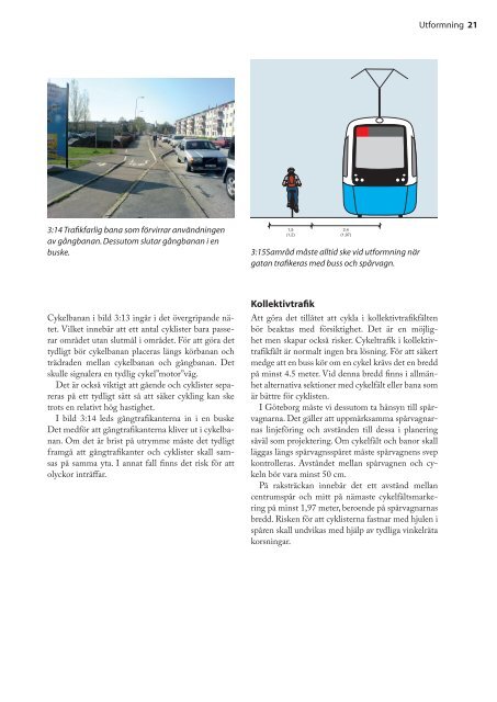 Cykeln i staden - Handbok för utformning av cykelstråk - TPU
