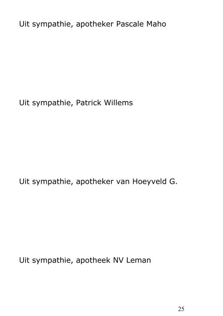 Voorstellingsboekje - Farmaceutica