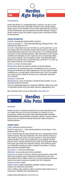 Herdins aito petsi.pdf - Oy Paralett Ab