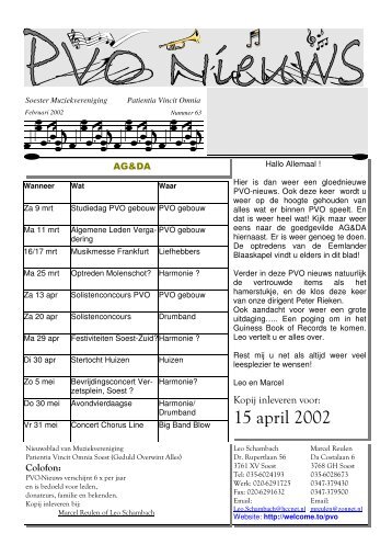 15 april 2002 - PVO Soest