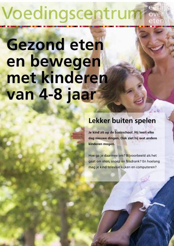 Gezond eten en bewegen met kinderen van 4-8 jaar