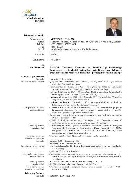 Prof. dr. ing. Stelian Acatincai - uefiscdi