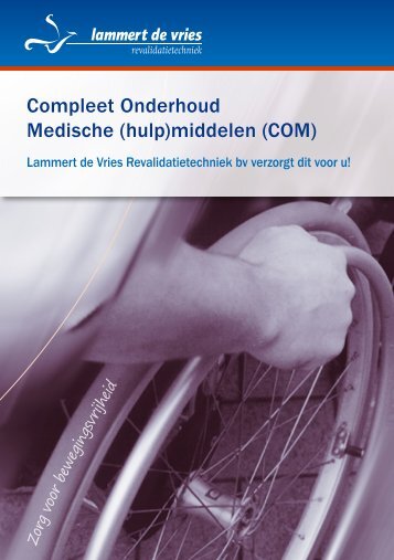 Compleet Onderhoud Medische (hulp)middelen - Lammert De Vries ...