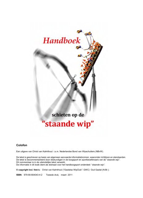 Handboek schieten op de “staande wip” - Nederlandse Bond van ...