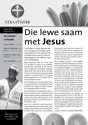 met Jesus - Straatwerk