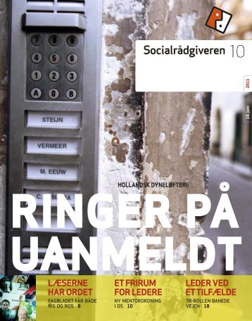 Socialrådgiveren nr. 10-2011 - Dansk Socialrådgiverforening