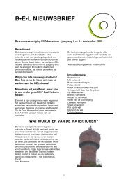 september 2005 - Bewonersvereniging EVA-Lanxmeer