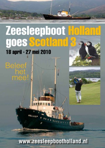 het Beleef mee! - Zeesleepboot Holland