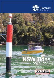 NSW Tide Tables - NSW Maritime