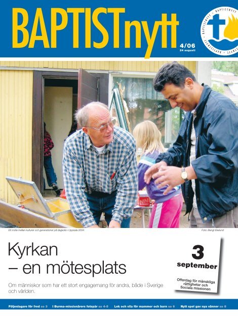 Kyrkan – en mötesplats - Svenska Baptistsamfundet