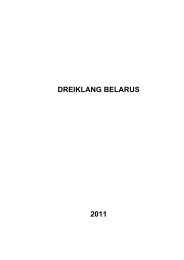 Dreiklang Belarus - Repräsentanz der Deutschen Wirtschaft in ...