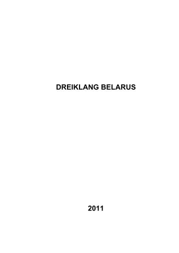 Dreiklang Belarus - Repräsentanz der Deutschen Wirtschaft in ...