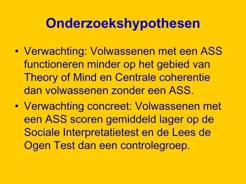 Sociale Interpretatie Test (SIT) - RUhosting