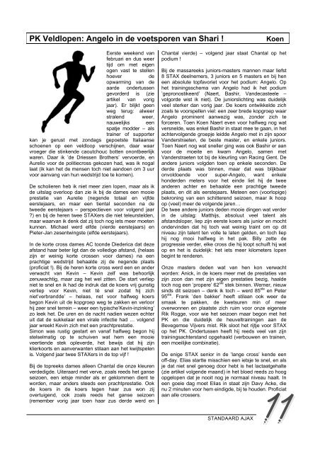 Maandelijks Clubblad Maart 2008 N° 205 - STAX