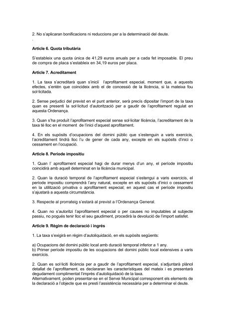 Ordenança 18: GUALS - Ajuntament de Vallromanes