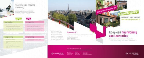 Voordelen en nadelen - Slimmer Kopen in Breda