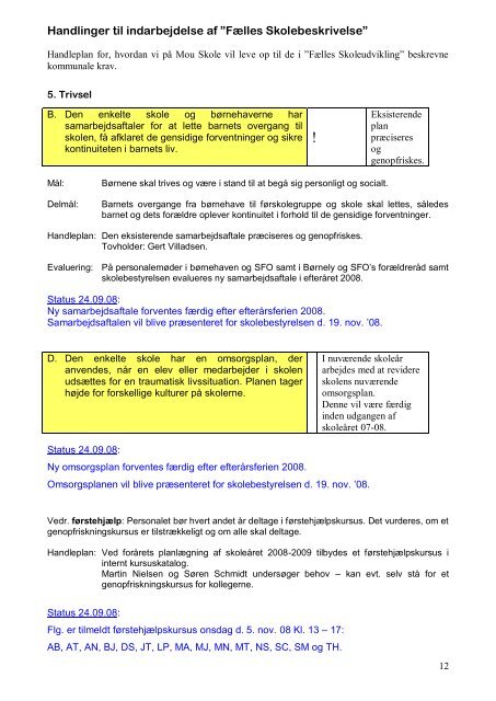 Skoleplan marts 2009 - Mou Skole