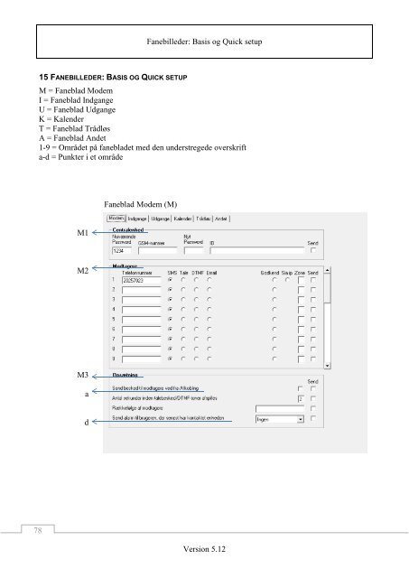 Manual, Generel for alle GSM enheder - Om Profort