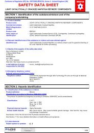 SAFETY DATA SHEET - Murco Petroleum