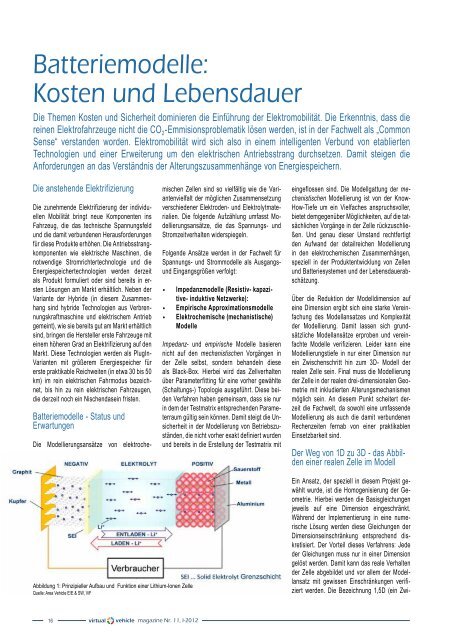 magazine - Das Virtuelle Fahrzeug