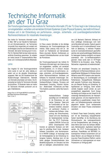 magazine - Das Virtuelle Fahrzeug