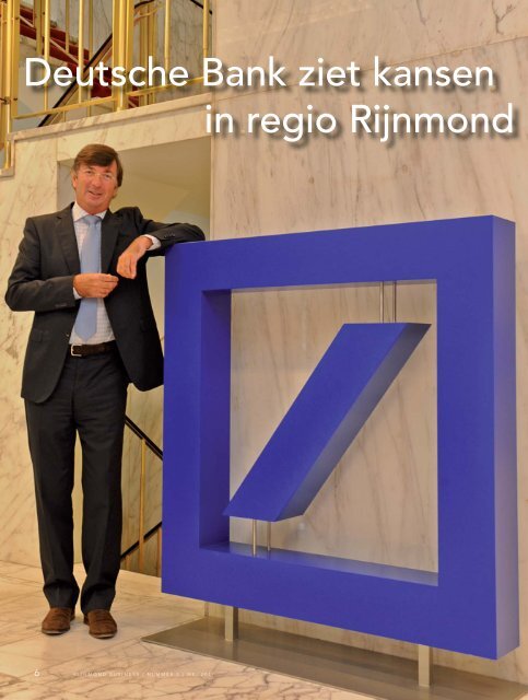 Deutsche Bank ziet kansen in regio Rijnmond - Rijnmond BUSINESS