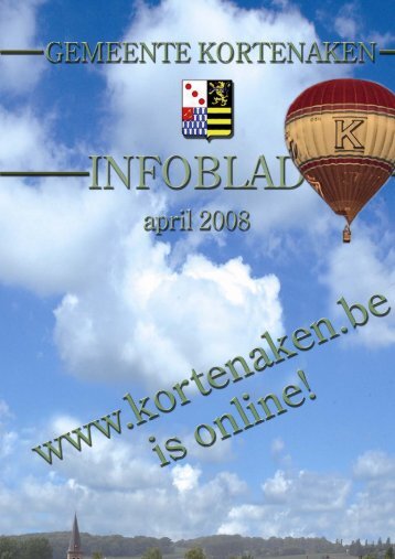 infoblad april 2008 - Gemeente Kortenaken