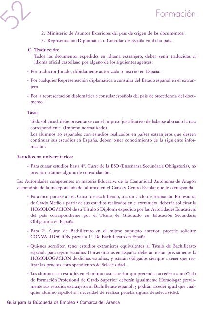 Guía para la Búsqueda de Empleo - Comarca del Aranda