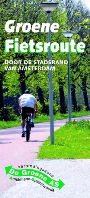 Groene fietsroute Stadsrand Groene As - pdf - Stadsdeel Nieuw-West