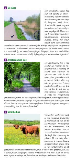 Groene fietsroute Stadsrand Groene As - pdf - Stadsdeel Nieuw-West