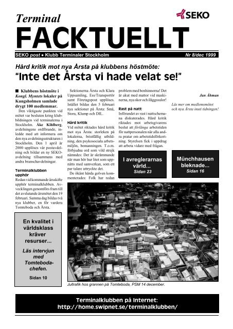 Facktuellt 8/1999 - Jan Åhmans hemsida