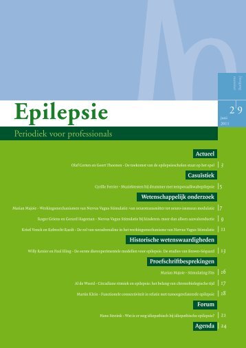 juni 2011 - Nederlandse Liga tegen Epilepsie