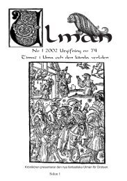 Nr 1 2002 Utgifning nr 74 Timat i Uma och den kända verlden