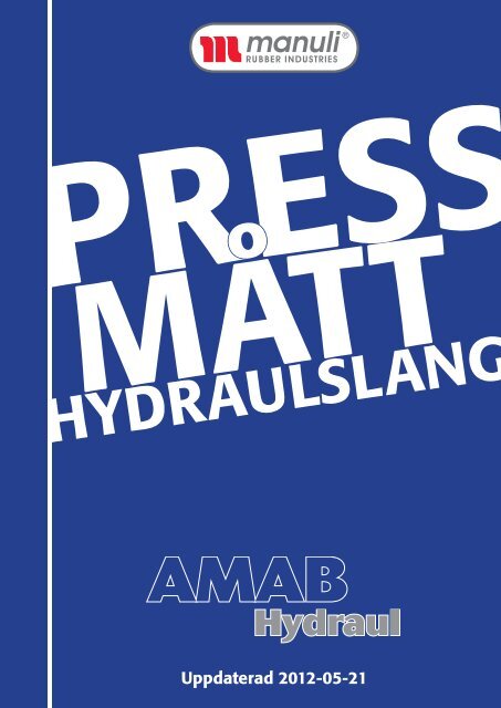 pressmatt hydraulslang - AMAB Hydraul AB