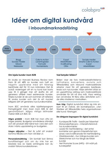 Idéer om digital kundvård i inboundmarknadsföring - Hubspot.net