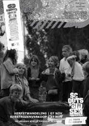 herfstwandeling | 07 nov kerstrozenverkoop | 27 nov - Scouts en ...