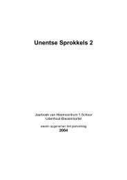 Unentse Sprokkels 2 (uitverkocht) - t schoor udenhout - biezenmortel