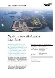 Läs faktablad om Norvik Logistik- och företagspark - Stockholms ...