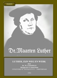 luther, zijn weg en werk: dr. w.j. kooiman - Geschriften van Maarten ...